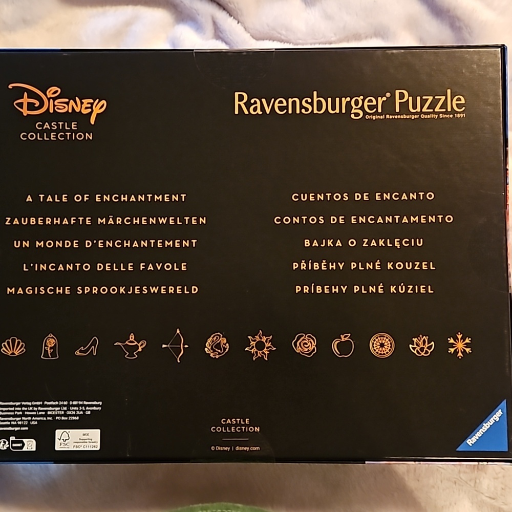 Disney castle collection Jasmine Ravensburger Puzzle 1000 - Picture 3 of 3